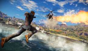 A screenshot from the game Just Cause 3.