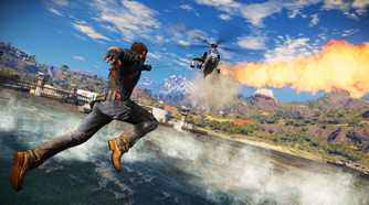 A screenshot from the game Just Cause 3.
