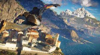 A screenshot from the game Just Cause 3.