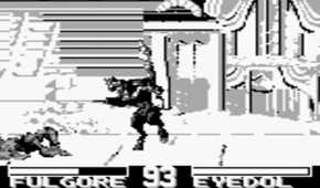 A screenshot of gameplay from Killer Instinct on Game Boy