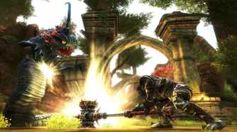 A screenshot of gameplay from Kingdoms of Amalur: Reckoning