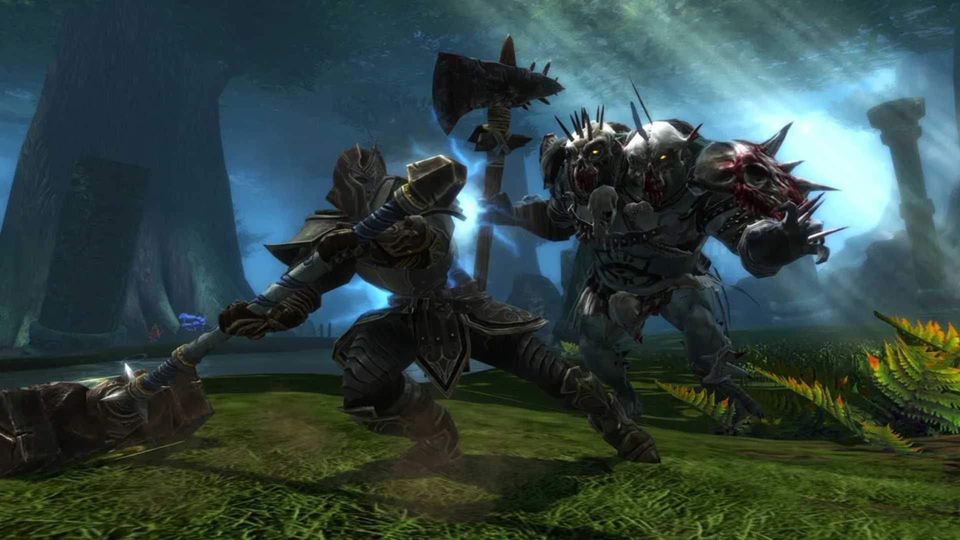 A screenshot of gameplay from Kingdoms of Amalur: Reckoning