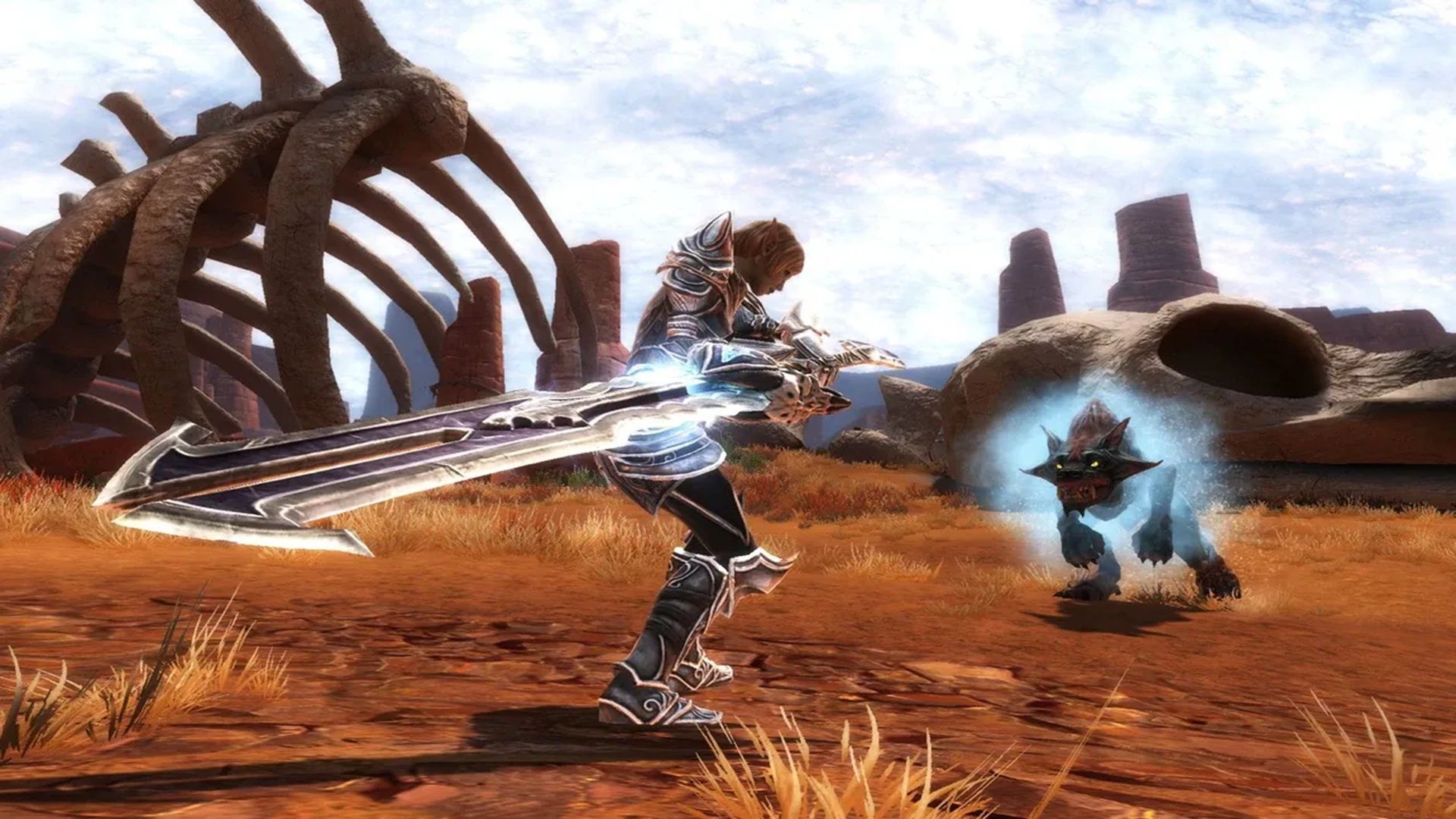 A screenshot of gameplay from Kingdoms of Amalur: Reckoning