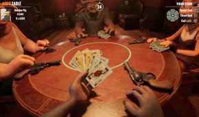 Screenshot from the game Liar's Bar.