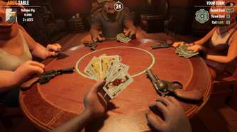 Screenshot from the game Liar's Bar.