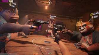 Screenshot from the game Liar's Bar.