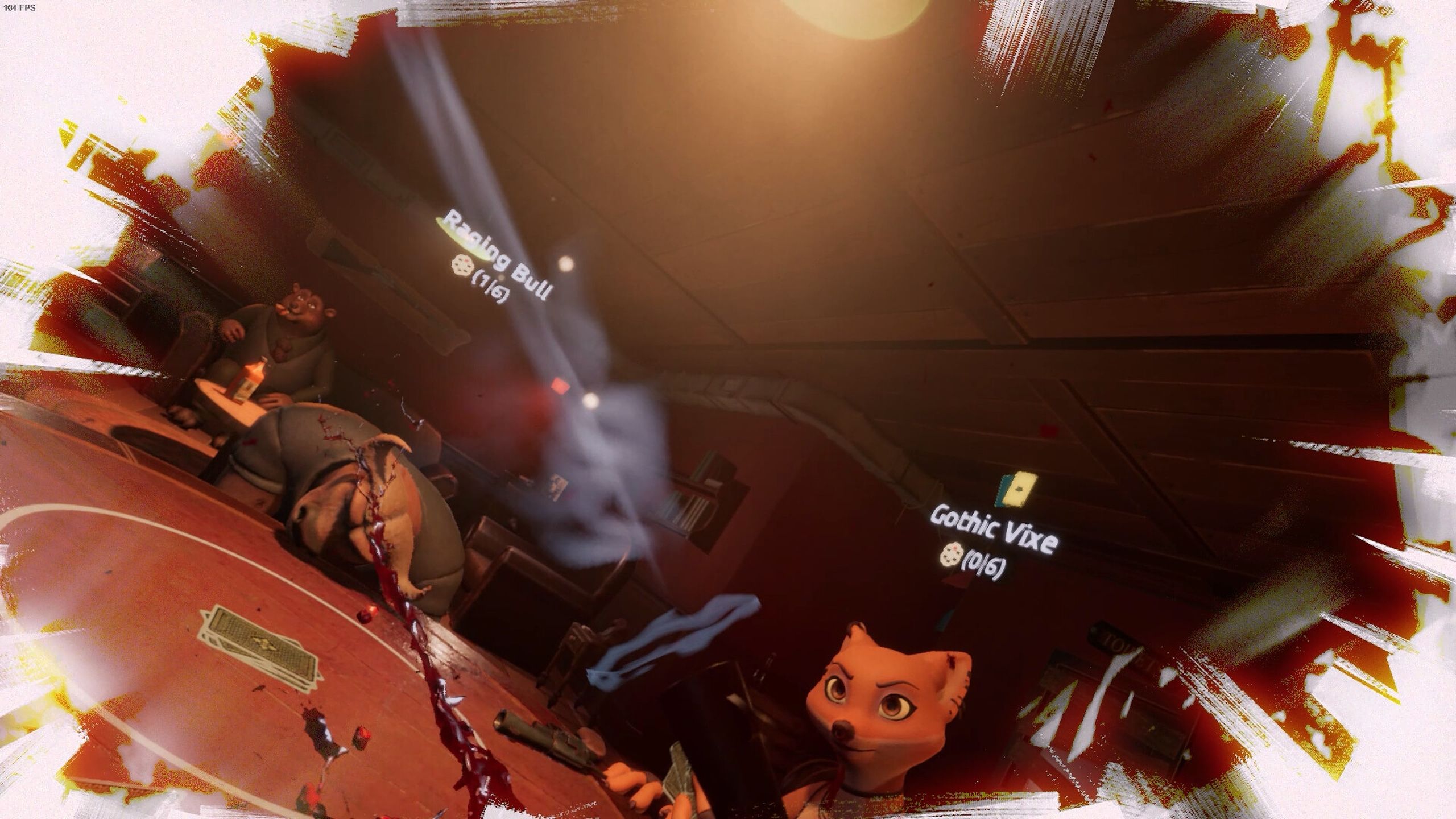 Screenshot from the game Liar's Bar.