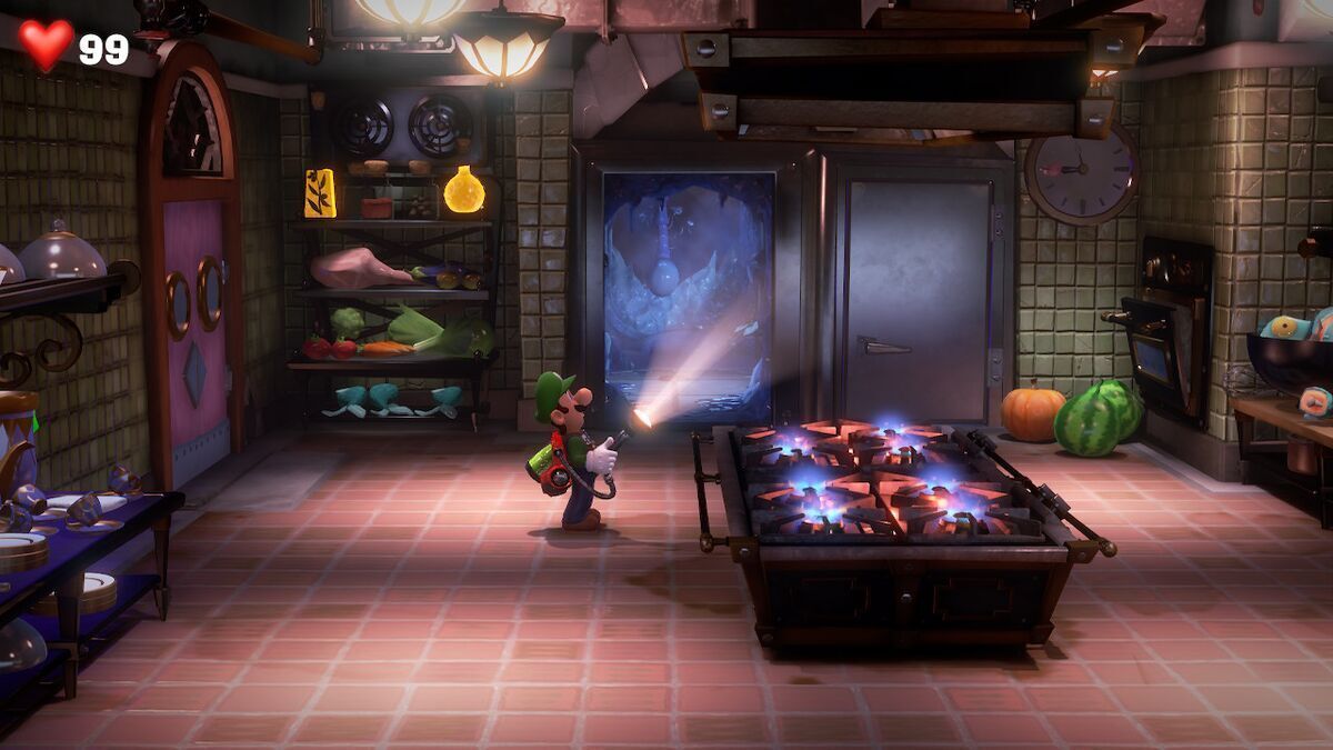 luigi's mansion 3 kitchen level