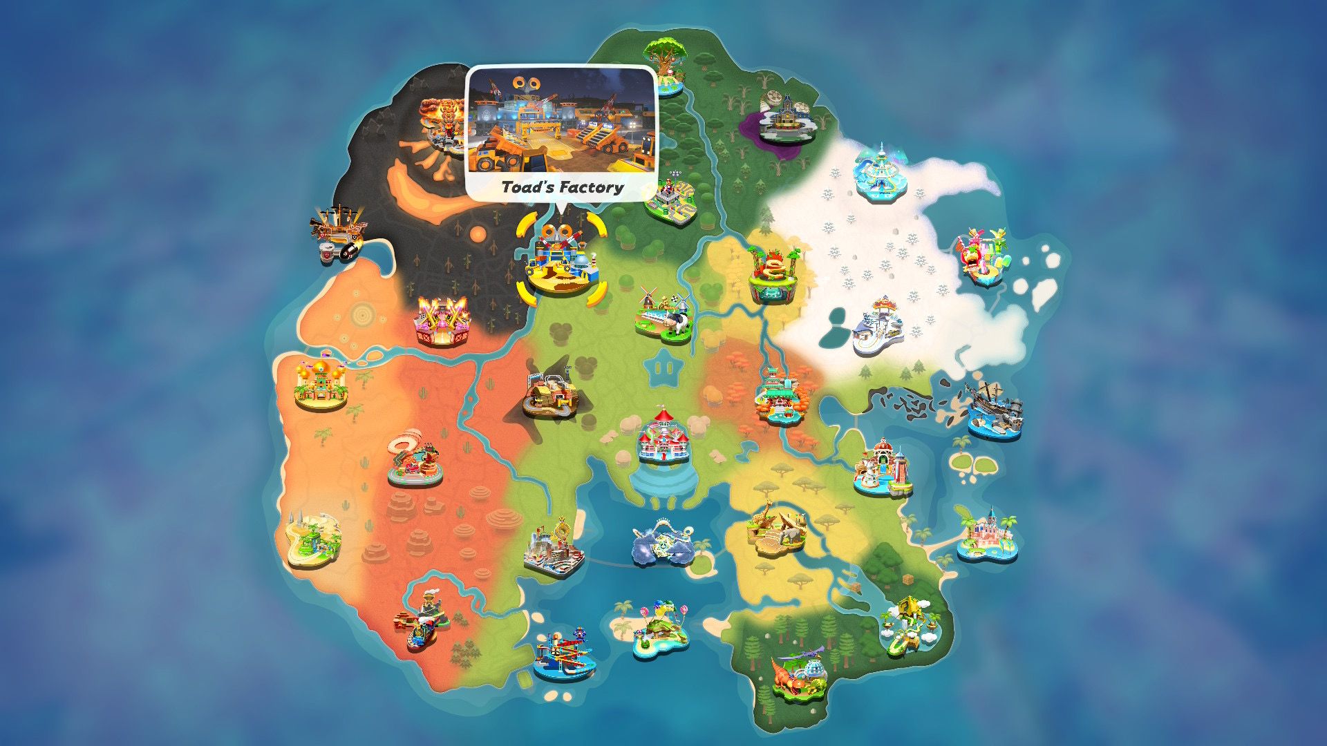 Mario Kart World Toad Factory
