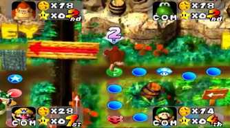 A screenshot of gameplay from Mario Party