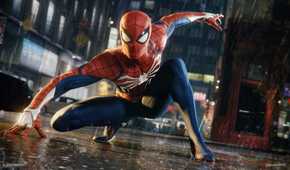 Spider-Man in 2018's Spider-Man game by Insomniac.