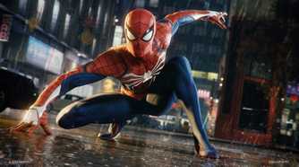 Spider-Man in 2018's Spider-Man game by Insomniac.