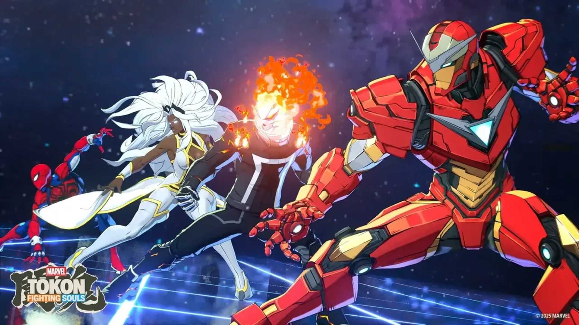 A screenshot of gameplay from Marvel Tokon