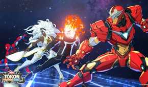A screenshot of gameplay from Marvel Tokon
