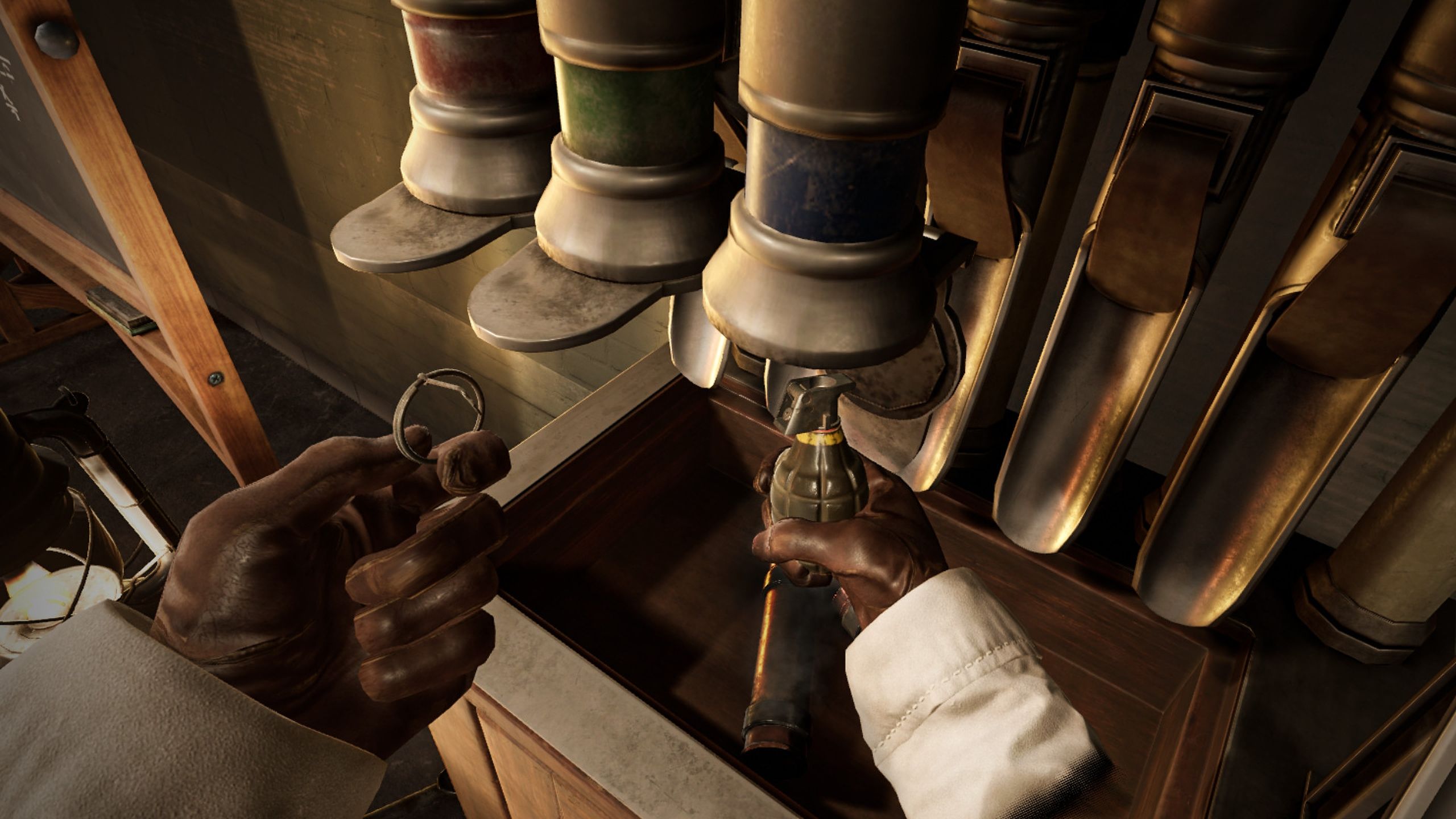 Screenshot from the 2020 VR game Medal of Honor: Above and Beyond.