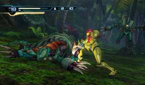 A screenshot of gameplay from Metroid: Other M