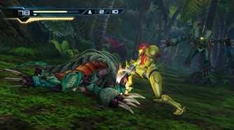 A screenshot of gameplay from Metroid: Other M