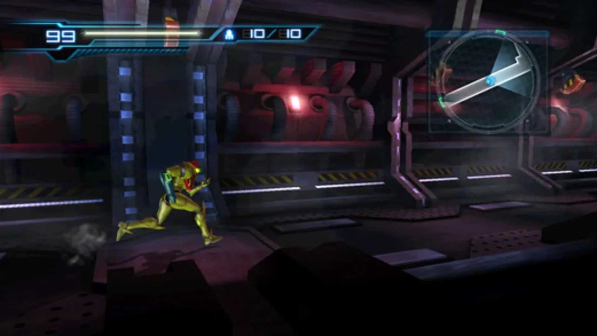 A screenshot of gameplay from Metroid: Other M