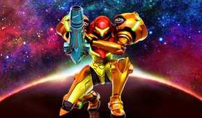 The key art of Samus from Metroid: Samus Returns