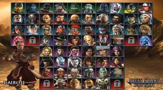 A screenshot of gameplay from Mortal Kombat: Armageddon