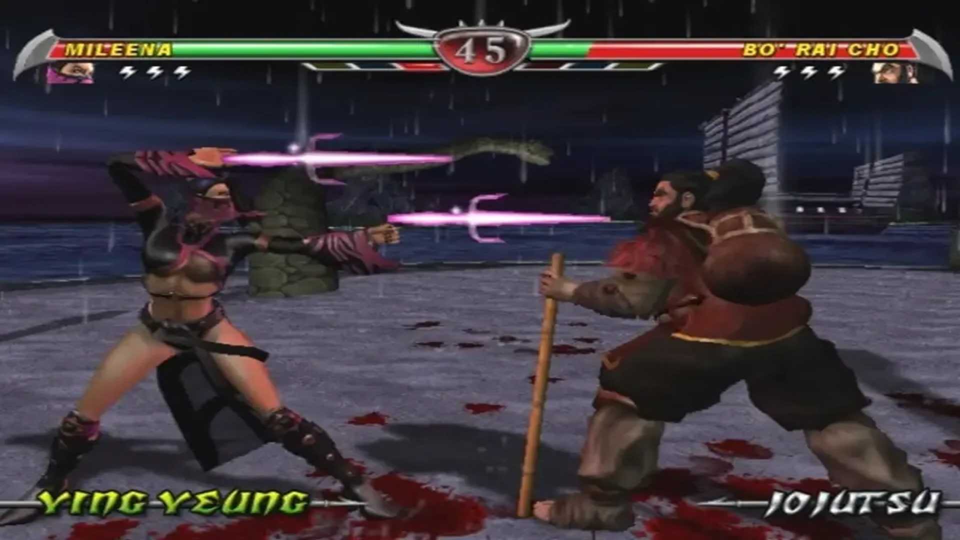 A screenshot of gameplay from Mortal Kombat: Deception