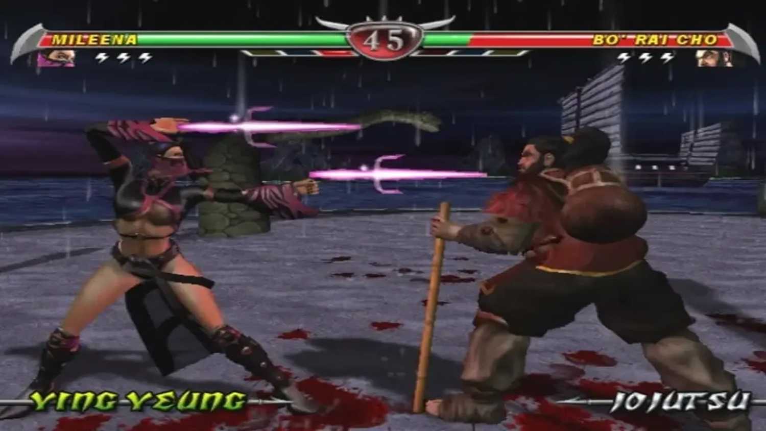 A screenshot of gameplay from Mortal Kombat: Deception
