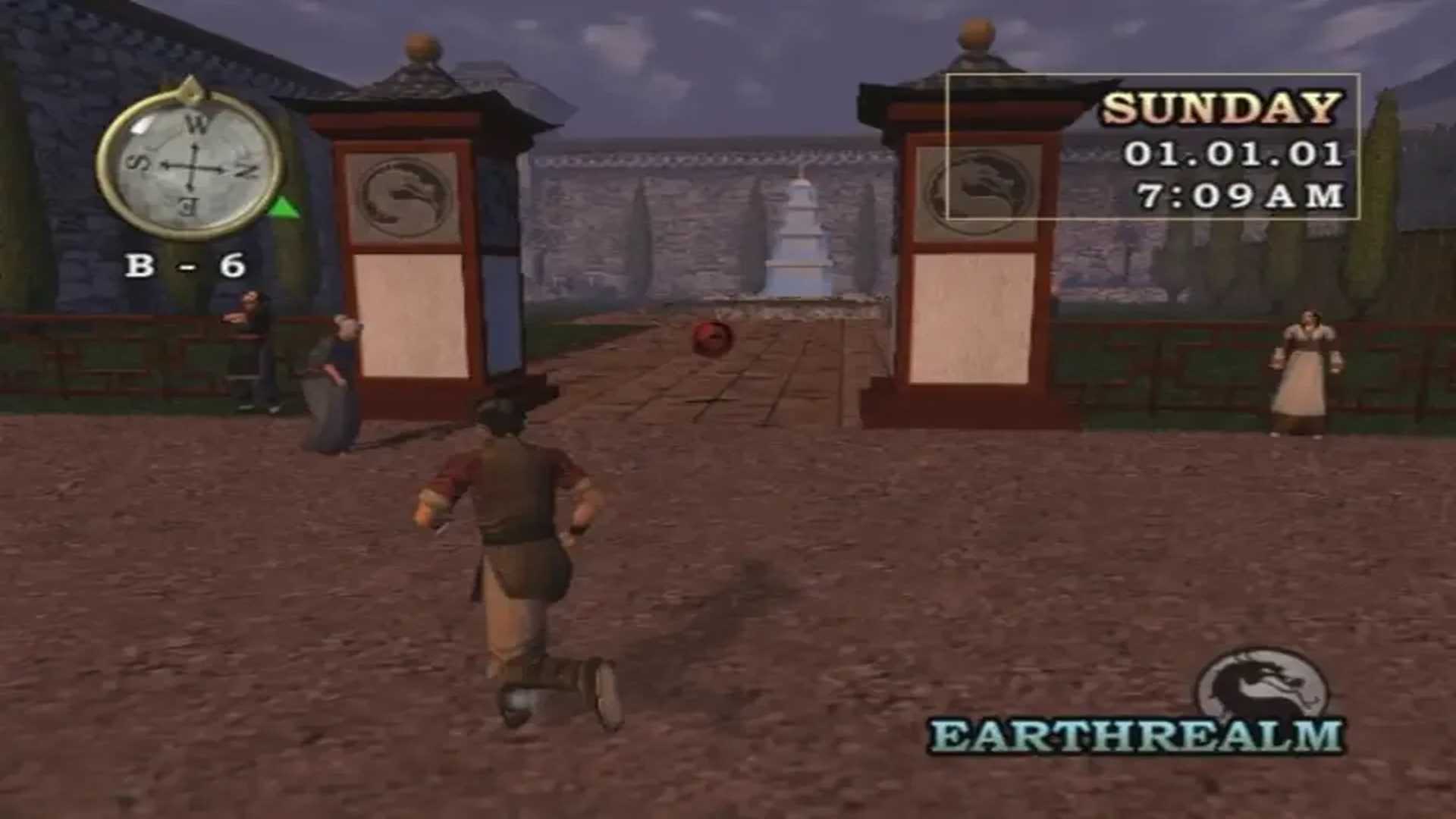 A screenshot of gameplay from Mortal Kombat: Deception