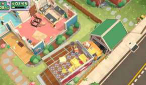 A screenshot from Moving Out 2.