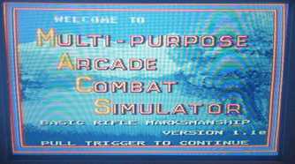 M.A.C.S. Moving Target Simulator