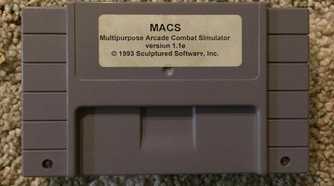 A shot of the cartridge to M.A.C.S. Moving Target Simulator