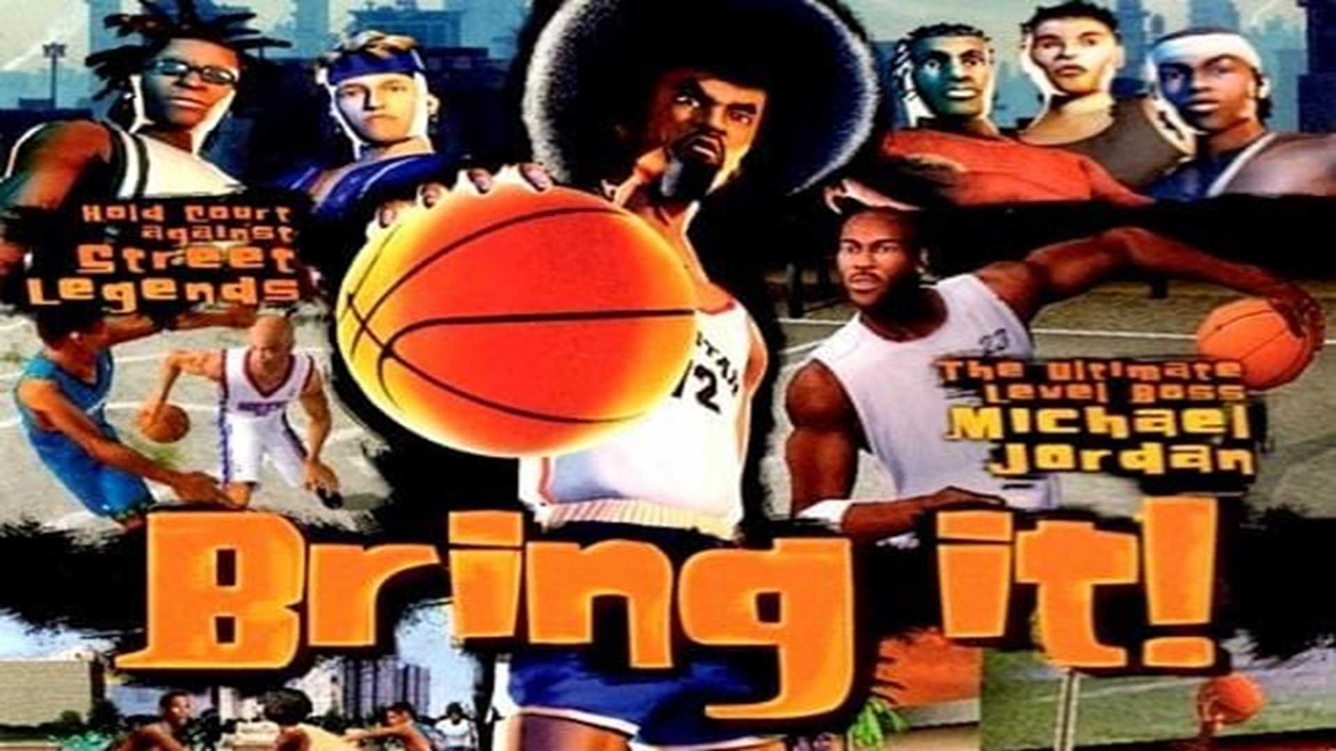 The back box art for NBA Street