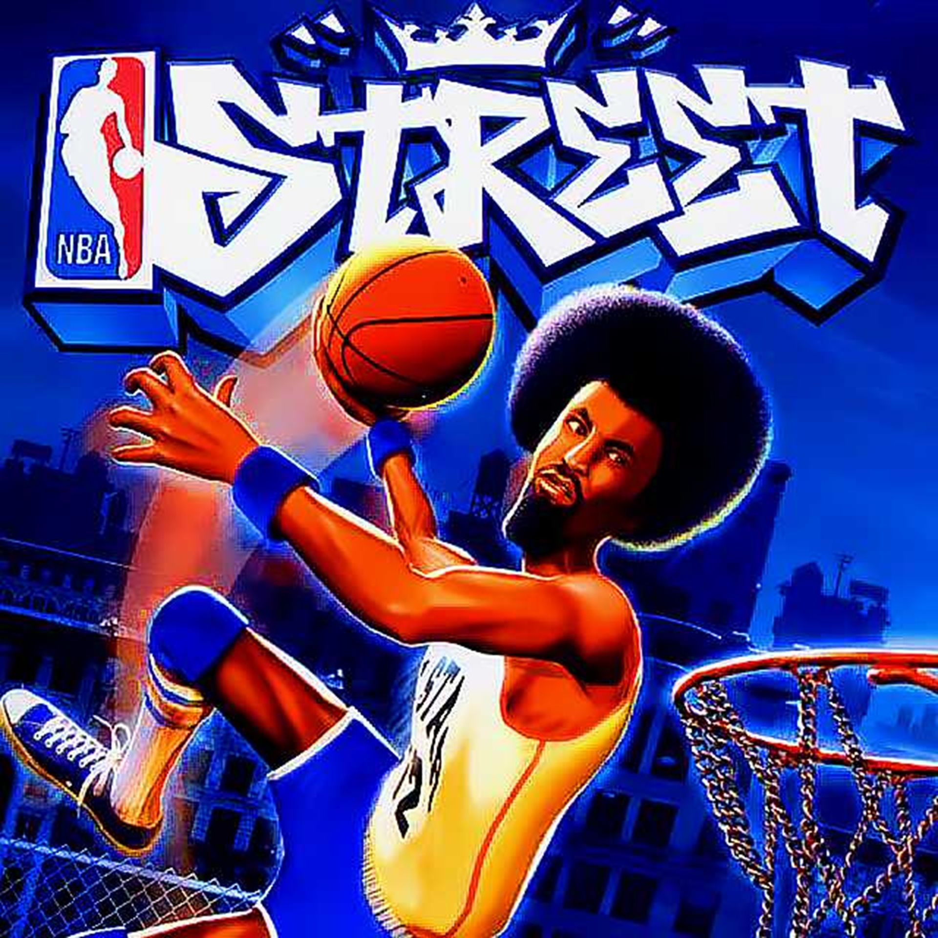 The key art for NBA Street.
