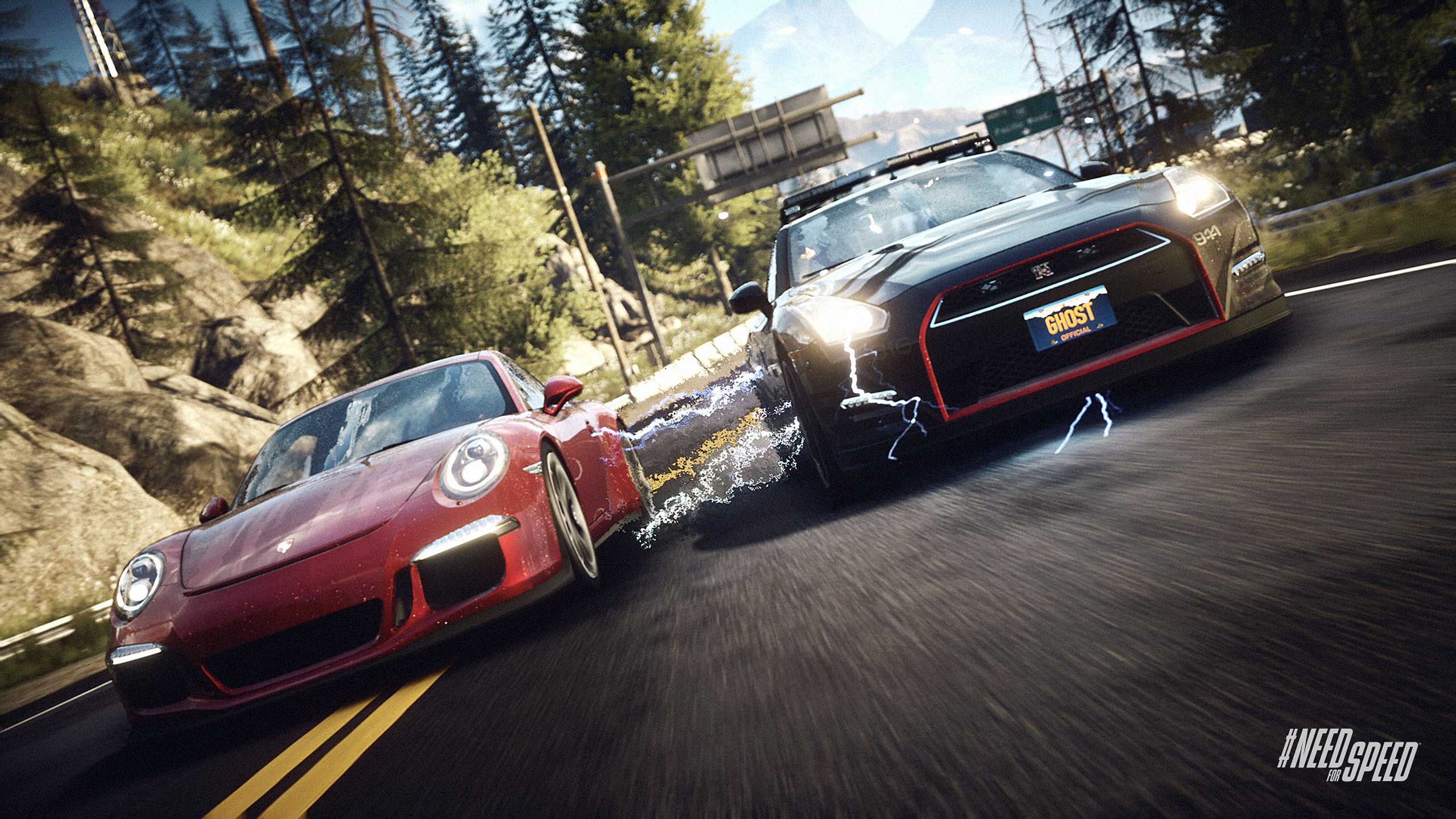 Screenshot from the game NFS Rivals.