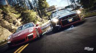 Screenshot from the game NFS Rivals.