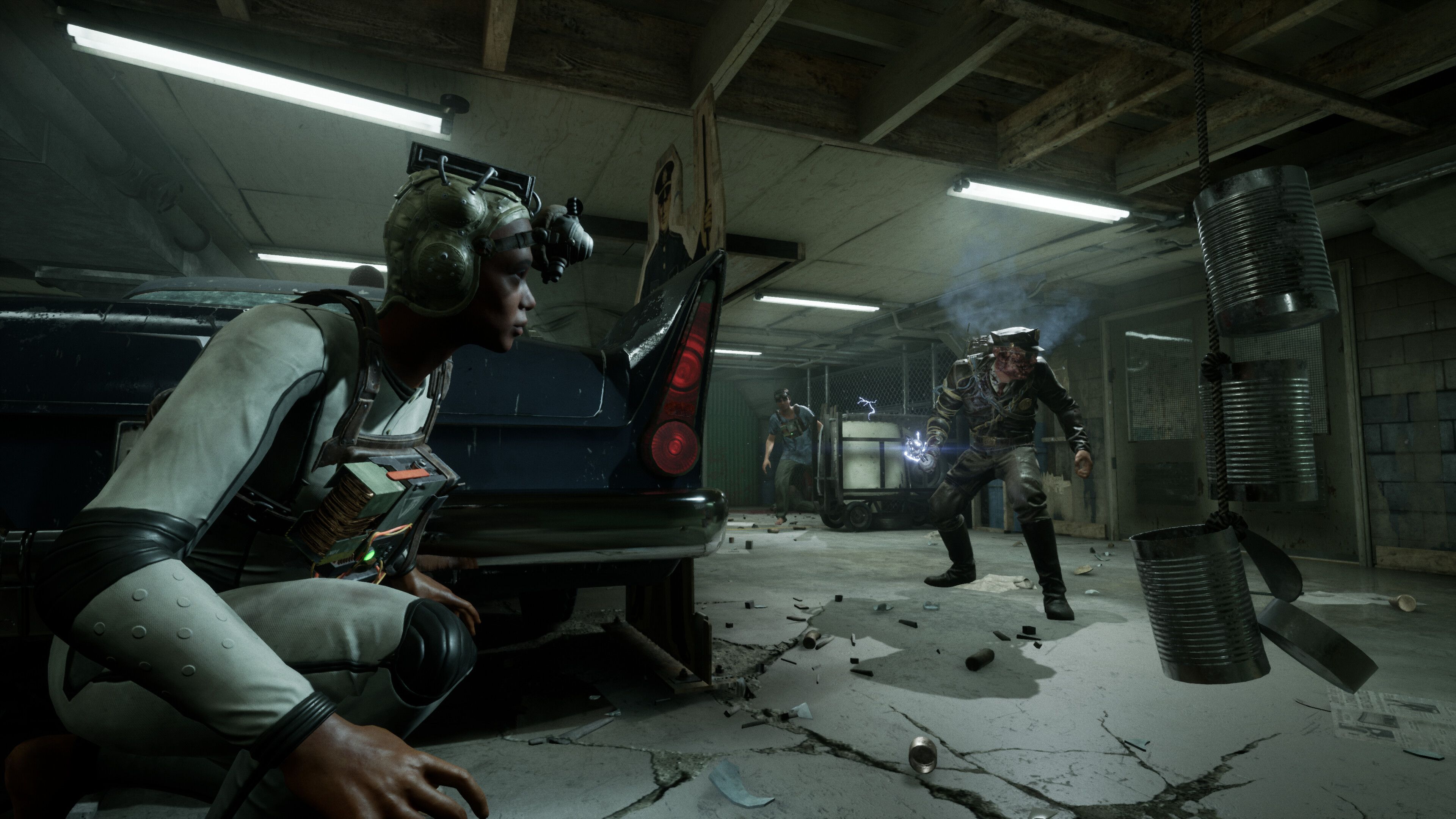 A screenshot from The Outlast Trials.