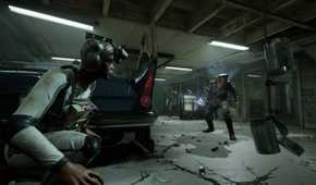 A screenshot from The Outlast Trials.