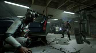 A screenshot from The Outlast Trials.
