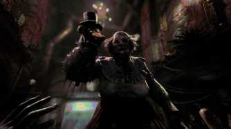 A screenshot from The Outlast Trials.