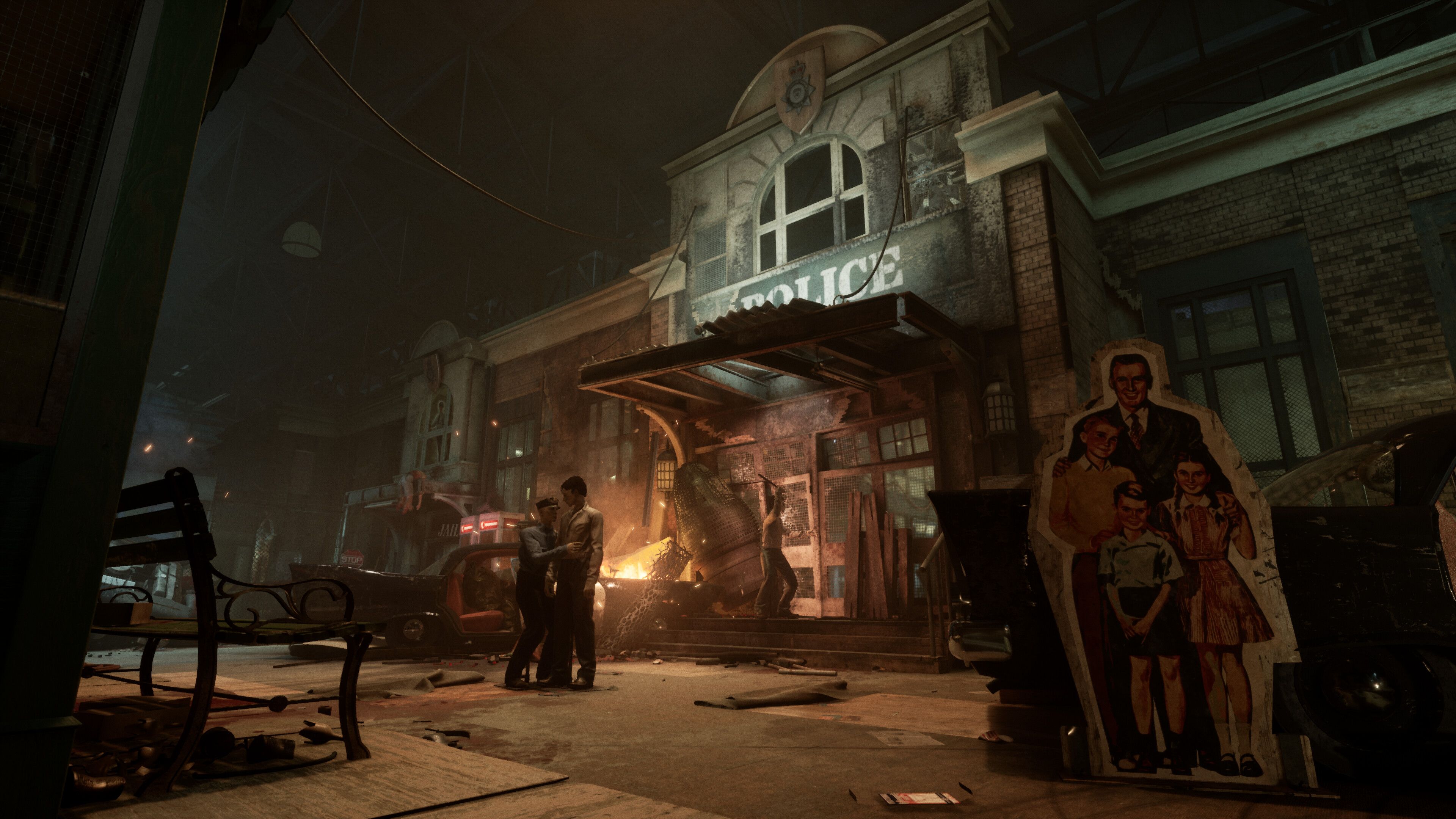 A screenshot from The Outlast Trials.