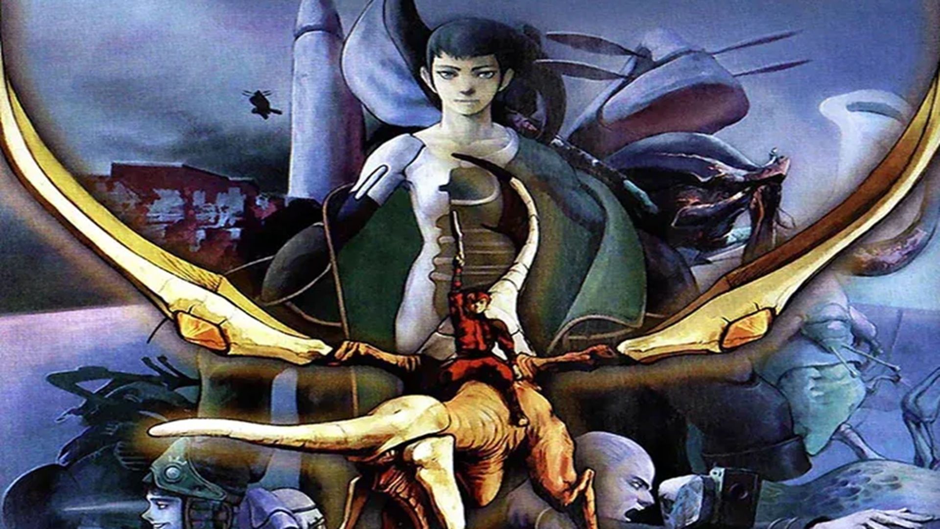 Key art from Panzer Dragoon Saga