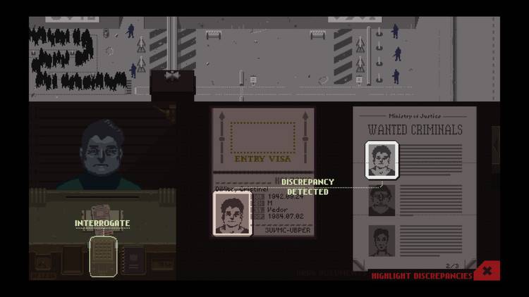 papers please discrepancy in paper work