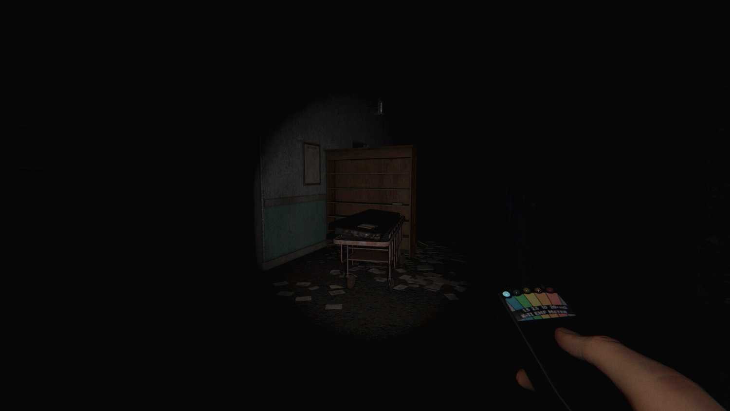 A screenshot from Phasmophobia.