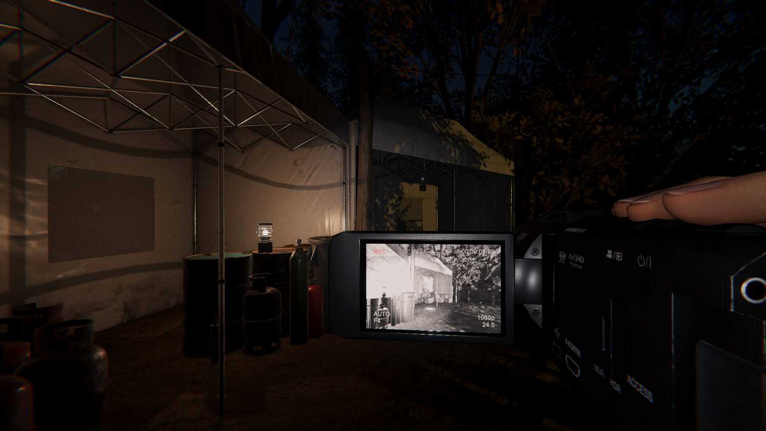 A screenshot from Phasmophobia.