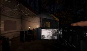 A screenshot from Phasmophobia.