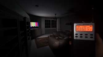 A screenshot from Phasmophobia.