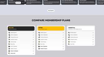 Membership plans for Playstation Plus.