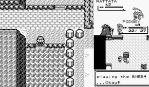 Pokémon Blue gameplay and combat