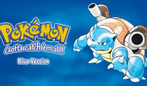 Pokémon Blue cover art