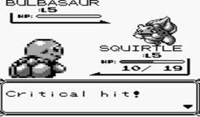 A screenshot of Pokemon Red
