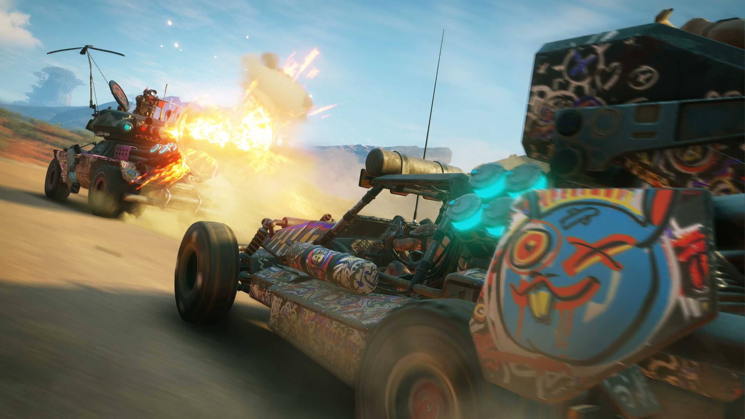 Screenshot from the game Rage 2.